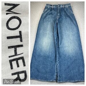 MOTHER Classic Blue Flare Jeans